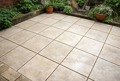 Patio after cleaning in Milton Keynes
