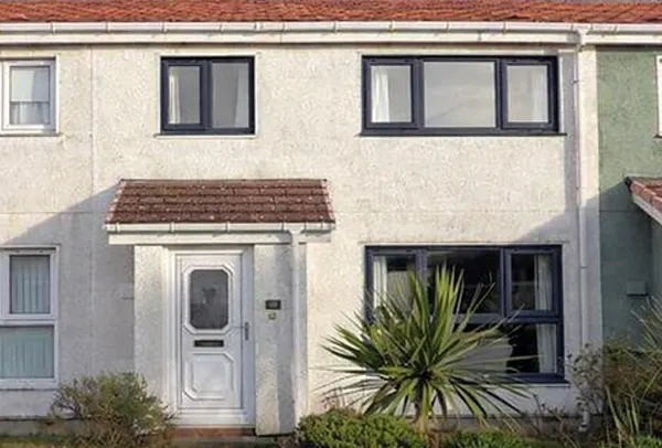 Window frames after painting in Milton Keynes