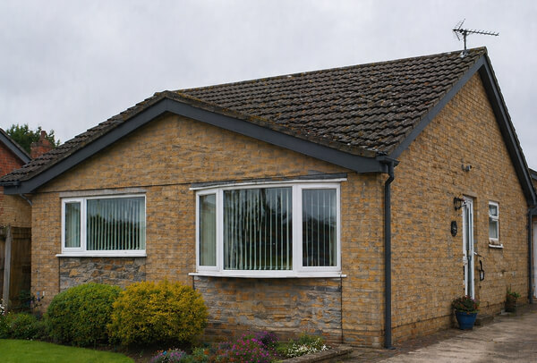 Roofline after painting transformation in Milton Keynes