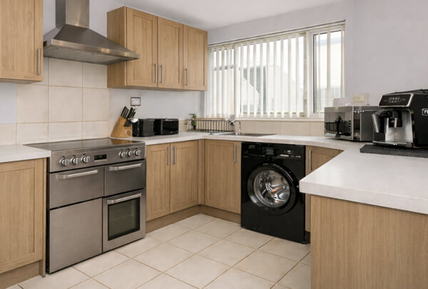 Kitchen units before painting in Milton Keynes