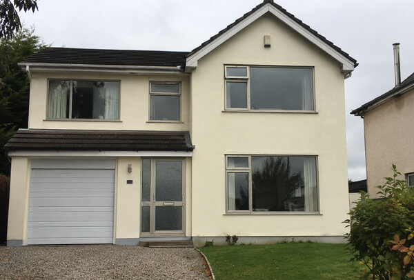 Window frame edges and sills before painting in Bicester