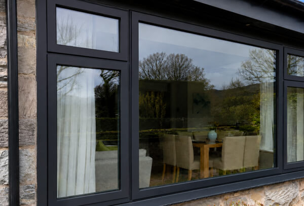 Aluminium and composite frames after colour update in Hatfield