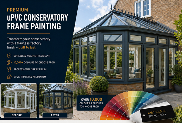 conservatory frame colour planning for a home in Bicester