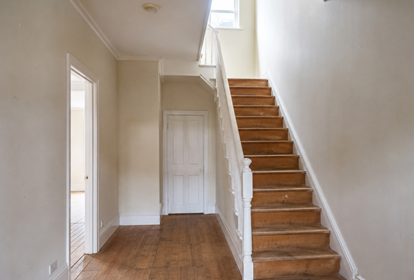 Plain room in Hatfield before decorating