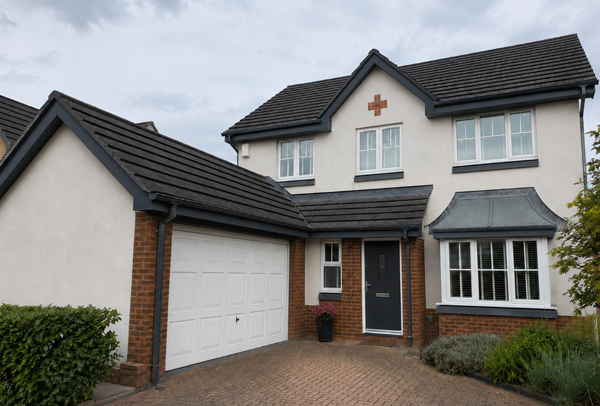 Roofline after a modern colour update in Hatfield