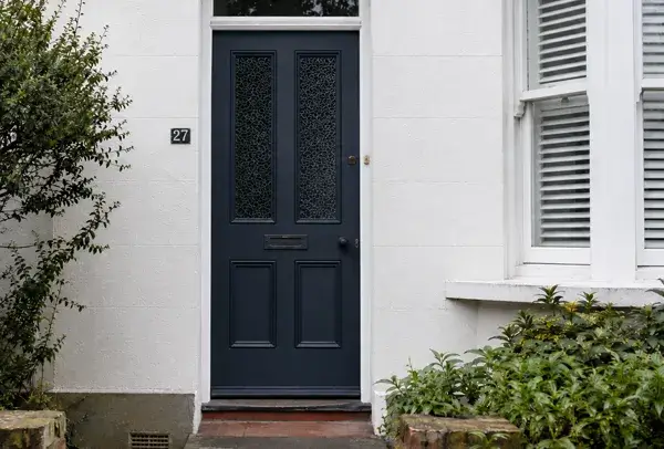Front door after being given a fresh new colour